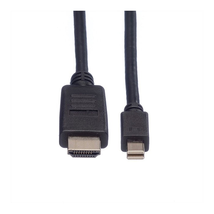 ROLINE Cable DisplayPort a Mini DisplayPort, 1,5 m, Negro