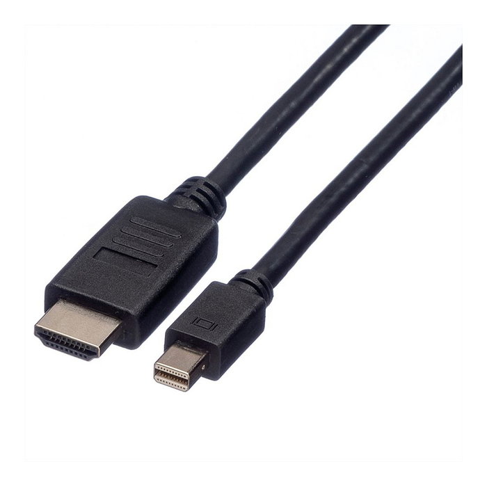 ROLINE Cable de DisplayPort a Mini DisplayPort, 1,5 m, Negro, 11.04.5789 ROLINE Cable de DisplayPort a Mini DisplayPort, 1,5 m, Negro, 11.04.5789