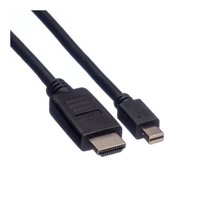 ROLINE Cable DisplayPort a Mini DisplayPort, 1,5 m, Negro