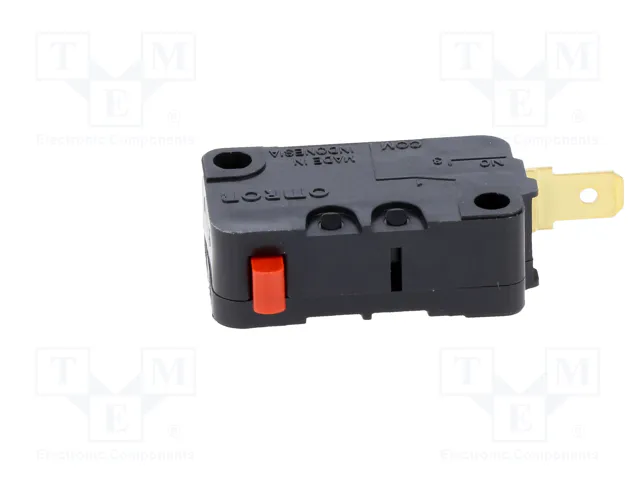 Aratas (Formerly Omron Components) Microconmutador SNAP ACTION D3V, 16A/250VAC, SPST-NO