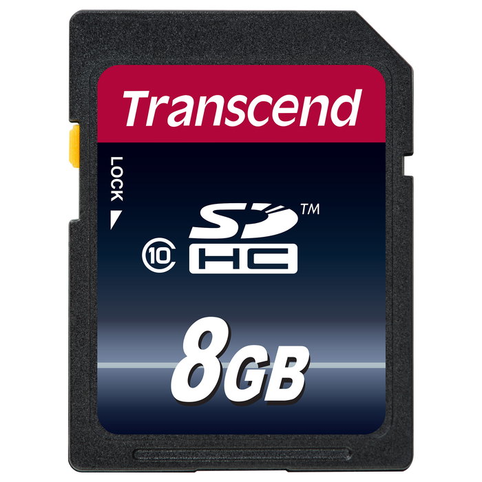 Transcend TS8GSDHC10 Tarjeta de Memoria SDHC Ultimate Clase 10 de 8GB con Velocidad de 10MB/s