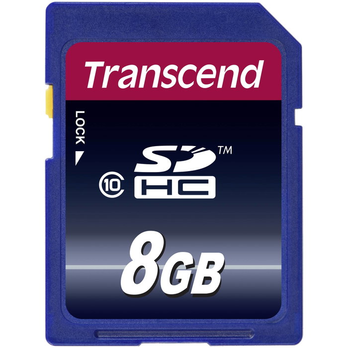 Transcend TS8GSDHC10 Tarjeta SDHC de 8 GB Clase 10 Transcend TS8GSDHC10 Tarjeta SDHC de 8 GB Clase 10