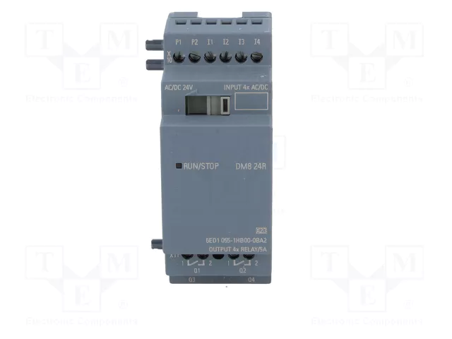 SIEMENS LOGO! DM8 24R Módulo de expansión de automatización
