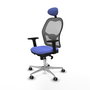 PIQUERAS Y CRESPO Silla de oficina Jorquera Azul claro y Gris