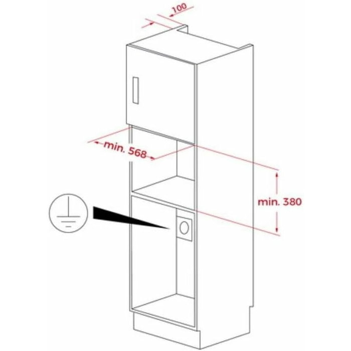 Microondas con Grill Teka NEOMS6220BISRSS Plateado 850 W 22 L