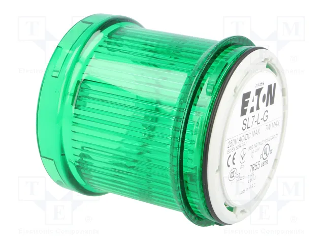 EATON ELECTRIC SL7 Señalizador Luminoso Verde 0÷250VDC