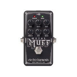 EHX Nano Metal Muff Pedal de Distorsión para Heavy Metal con Pila Incluida