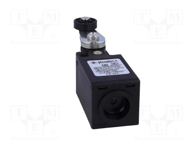 PIZZATO ELETTRICA FR 531 Interruptor de fin de carrera con palanca giratoria y roldana PIZZATO ELETTRICA FR 531 Interruptor de fin de carrera con palanca giratoria y roldana