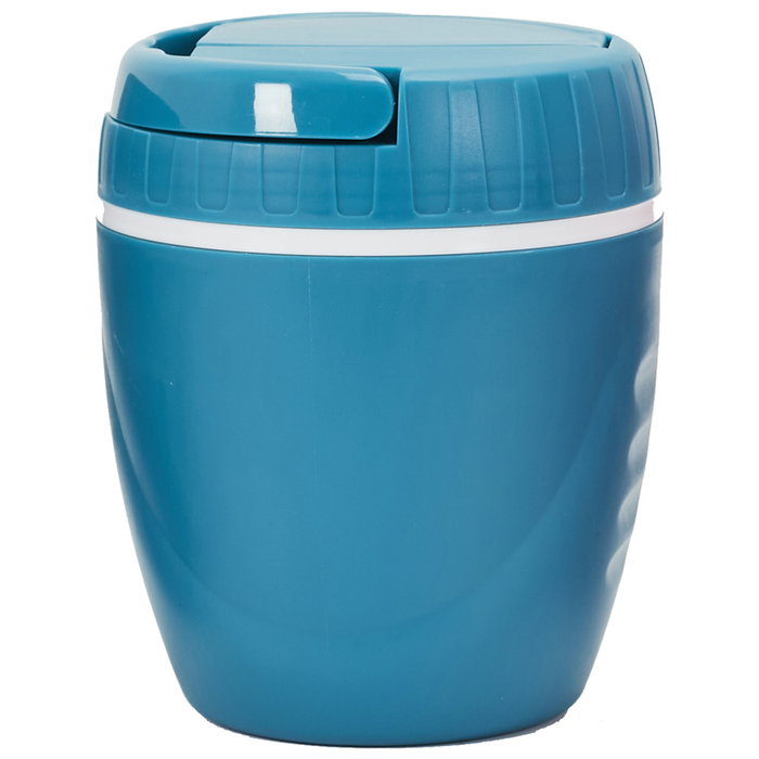 Cook Concept Termo Sólidos Take Away Con Cuchara Hermético Para Alimentos Calientes y Fríos Colores Surtidos Medidas d.14 cm; h.16,5 cm