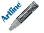 Artline Rotulador EPP-12 Poster Marker Punta Rectangular 12 mm Color Plata