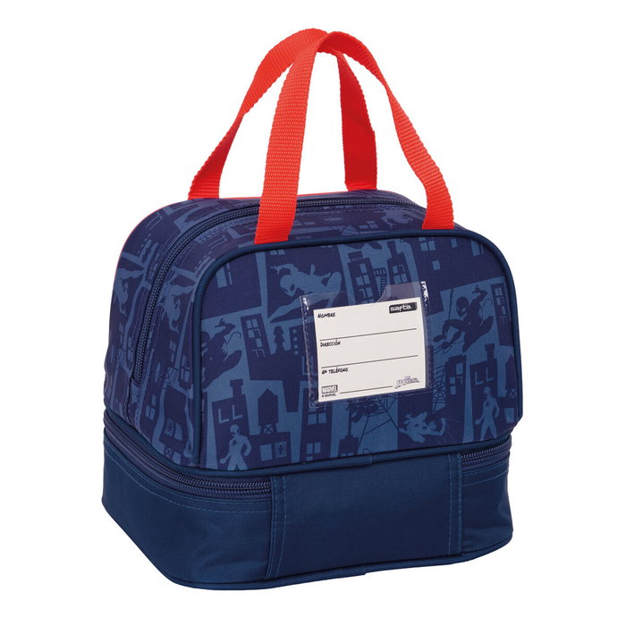 SAFTA Bolsa portameriendas Spiderman Marvel
