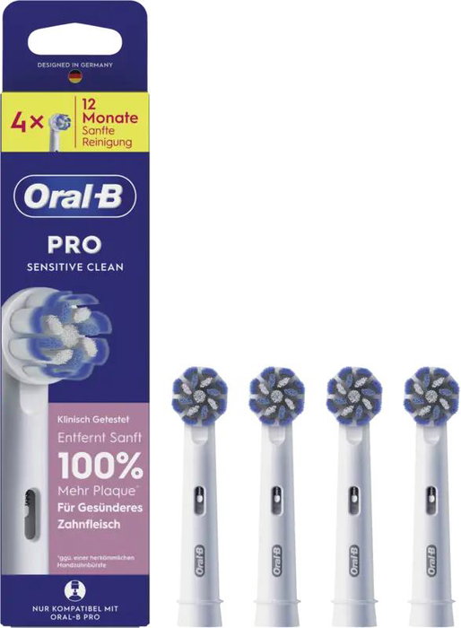 Oral-B Pack de 4 Cepillos de Dientes Pro Sensitive Clean Multicolor Oral-B Pack de 4 Cepillos de Dientes Pro Sensitive Clean Multicolor