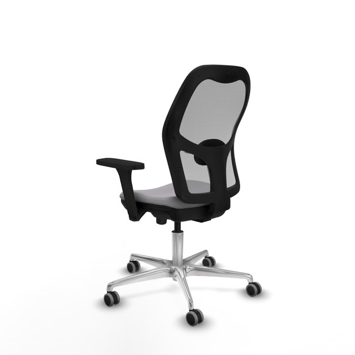 PIQUERAS Y CRESPO Silla de oficina Jorquera Gris con Mecanismo Sincro/Traslack y Brazos 3D PIQUERAS Y CRESPO Silla de oficina Jorquera Gris con Mecanismo Sincro/Traslack y Brazos 3D