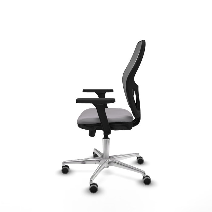 PIQUERAS Y CRESPO Silla de oficina Jorquera Gris con Mecanismo Sincro/Traslack y Brazos 3D PIQUERAS Y CRESPO Silla de oficina Jorquera Gris con Mecanismo Sincro/Traslack y Brazos 3D
