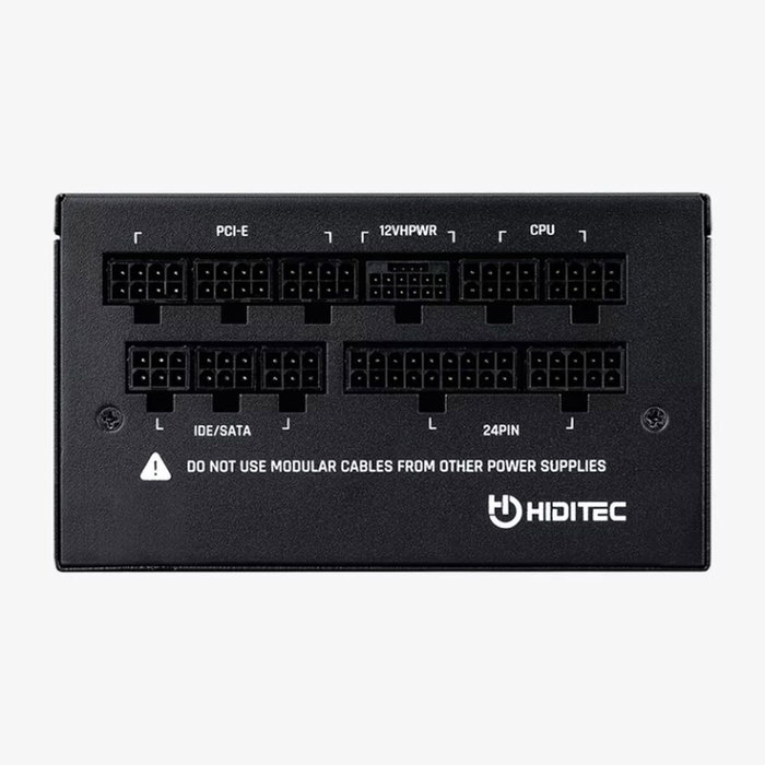 Hiditec GDX750 V2 750W 80 Plus Gold ATX 3.0 PCIe 5.0 Full Modular