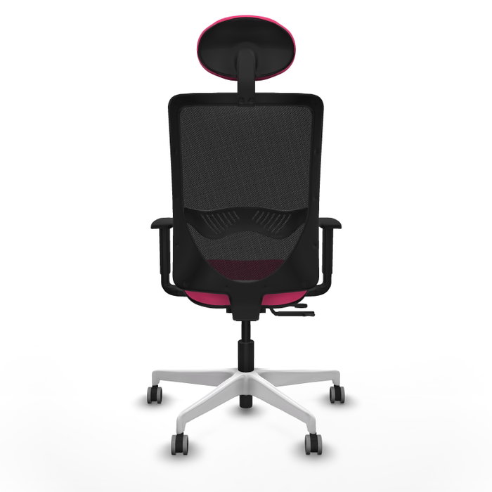 PIQUERAS Y CRESPO Silla de oficina Zulema Rosa y Negro PIQUERAS Y CRESPO Silla de oficina Zulema Rosa y Negro