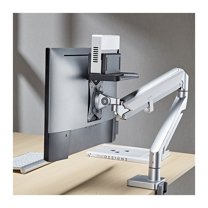 LogiLink CPU Mount Multifuncional para Thin Clients, negro
