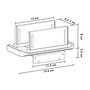 LogiLink CPU Mount Multifuncional para Thin Clients, negro