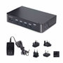 Startech Switch KVM de 4 Puertos DisplayPort 8K 60Hz DP 1.4 con 6 Puertos USB