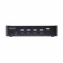 Startech Switch KVM de 4 Puertos DisplayPort 8K 60Hz DP 1.4 con 6 Puertos USB