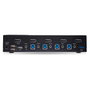 StarTech Switch KVM DisplayPort de 4 Puertos 8K60/4K144 Negro