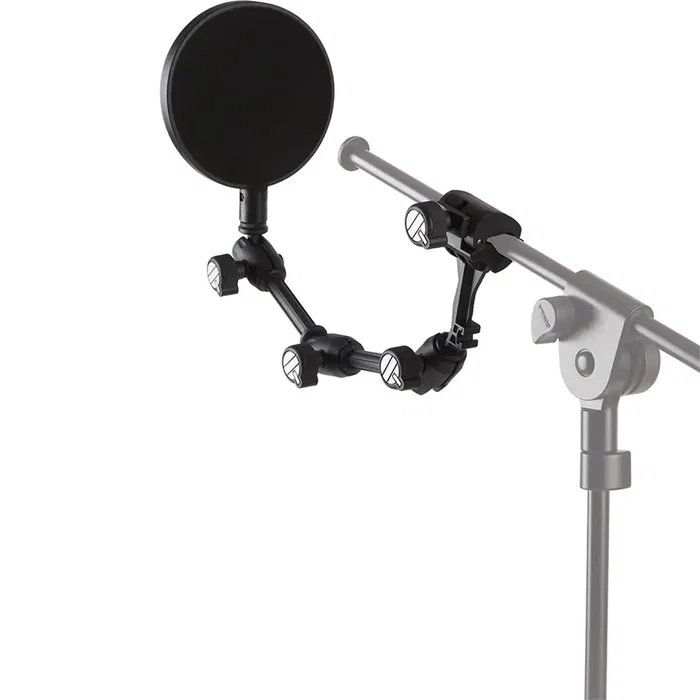 QUIKLOK Filtro Anti-Pop Con Brazo Articulado Negro