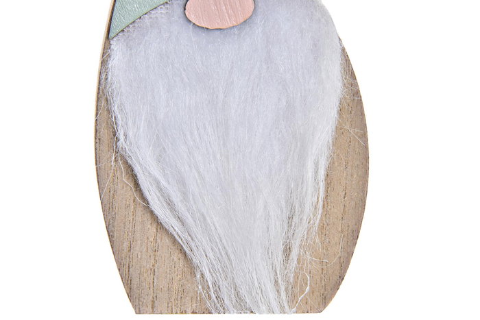 DKD Home Decor Figura Navidad Papa Noel Verde Azul 3 x 6.7 x 12 cm (12 Unidades)