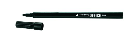 Tratto Rotulador Office Fine Negro Trazo 0,7 mm