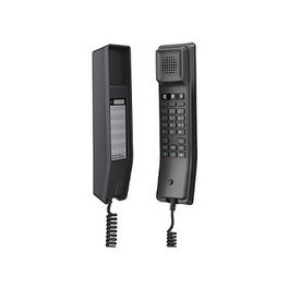 Grandstream GHP611W Teléfono IP Negro 2 Líneas Gigabit Ethernet 10/100 Mbit/s Wifi 802.11ac Calidad de Servicio PoE 530*211*440 mm