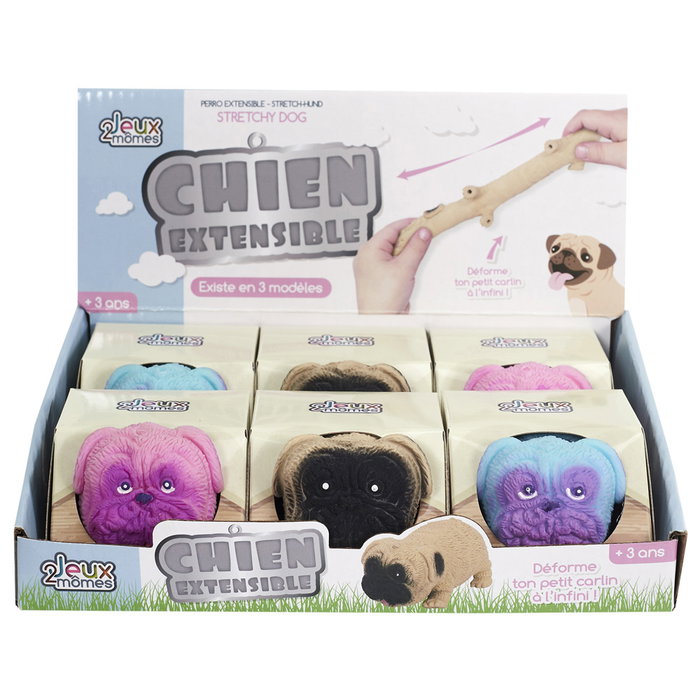 Jeux 2 momes Perro Elástico Seche Pleure Colores Surtidos