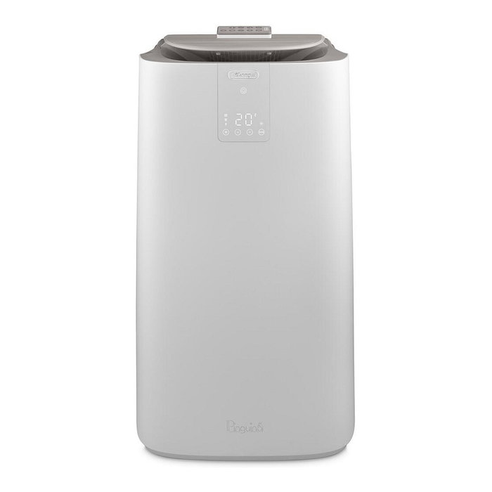 DeLonghi PAC AP120 Climatizador Móvil Monobloc - Enfriamiento, Deshumidificador, Ventilación, 1200 BTU/h, 3,2 l/h, A+, Blanco