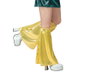 Calentador Disco Dorado para Fiestas de Carnaval - Accesorio Adulto