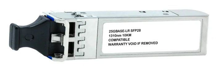Origin Storage Transceptor Óptico 25GbE SFP28 LC-LC 850nm SR hasta 100m, Fibra Multimodo, Compatible con QNAP, SFP-25G-SR-MM