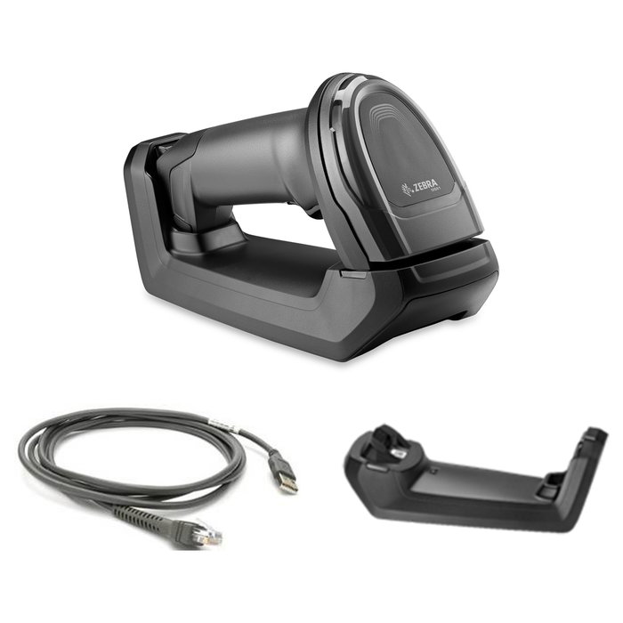 Zebra DS8178 - Lector de Códigos de Barras Inalámbrico 1D/2D QR con Base, Negro, Bluetooth, 100m, 83h Batería, IP42 Zebra DS8178 - Lector de Códigos de Barras Inalámbrico 1D/2D QR con Base, Negro, Bluetooth, 100m, 83h Batería, IP42