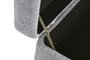 DKD Home Decor Set de 2 Piezas con Almacenaje Interior Gris Claro y Marrón