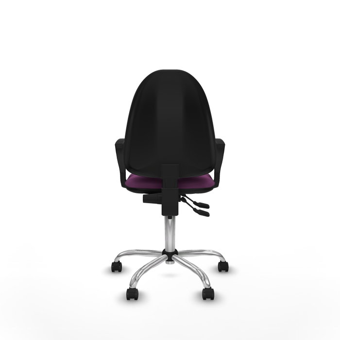 PIQUERAS Y CRESPO Silla de oficina Aýna Morada con mecanismo de doble maneta PIQUERAS Y CRESPO Silla de oficina Aýna Morada con mecanismo de doble maneta