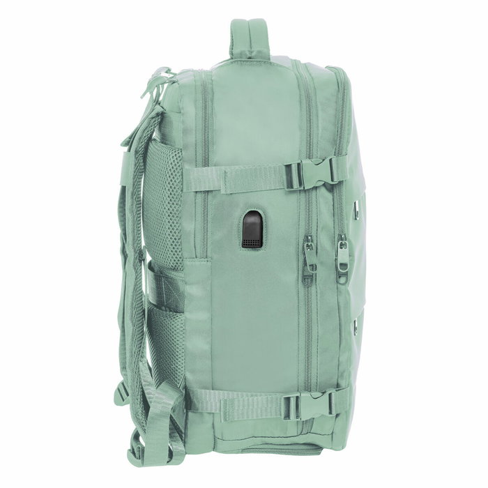 Safta Mochila Viaje Cabina Portátil 15,6'' Verde Pastel