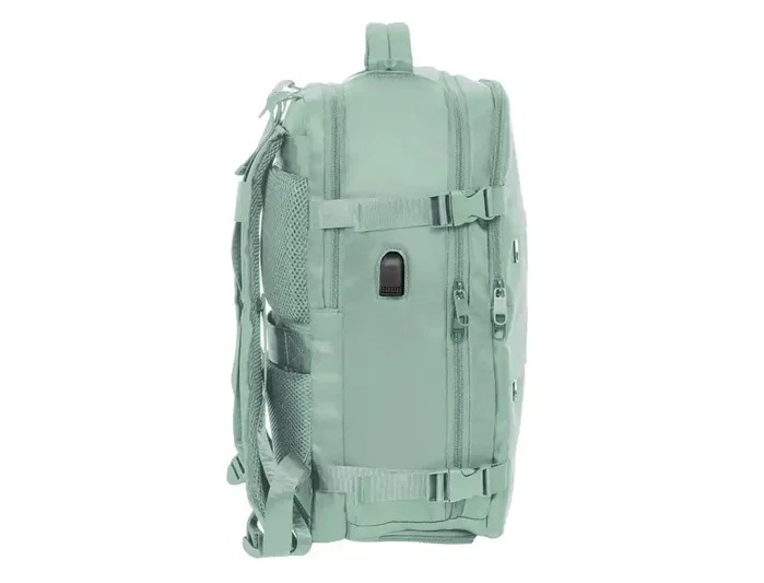 Safta Mochila Viaje Cabina Portátil 15,6'' Verde Pastel