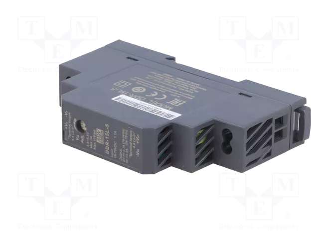 MEAN WELL DDR-15L-5 Convertidor DC/DC 15W 5VDC 3A
