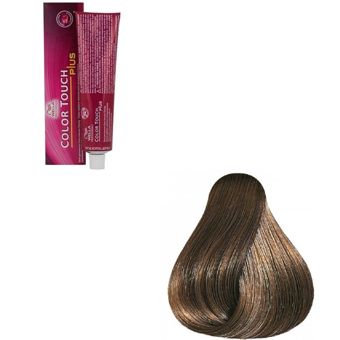 Color Touch Plus, Sin amoníaco, Tinte de cabello semipermanente, 66/07 Dark Blonde Natural Intense Chestnut, 60 ml Color Touch Plus, Sin amoníaco, Tinte de cabello semipermanente, 66/07 Dark Blonde Natural Intense Chestnut, 60 ml