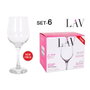 LAV Set de 6 Copas de Vino/Agua Fame 480cc