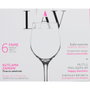 LAV Set de 6 Copas de Vino/Agua Fame 480cc