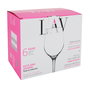 LAV Set de 6 Copas para Vino/Agua de 480 cc, Colección Fame, Dimensiones 7.2 x 7.2 x 22 cm (4 Cajas)