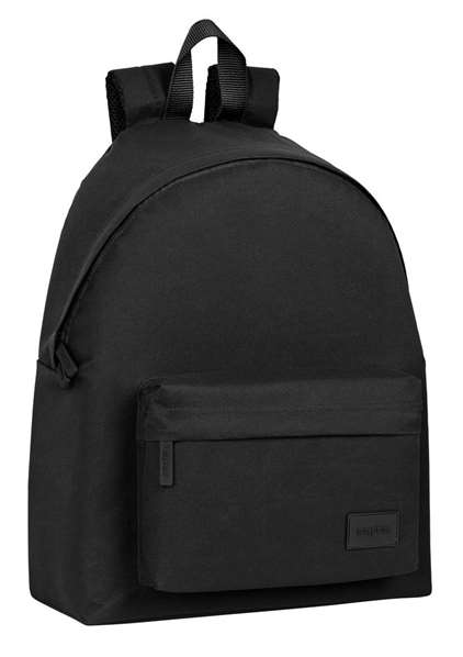 Safta Mochila Basic Negro 33x42x15cm