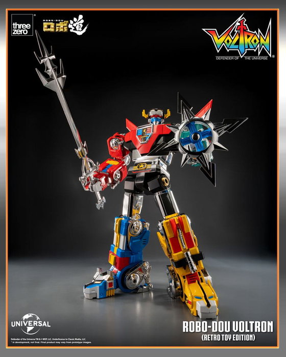 Voltron: Defender of the Universe Figura Robo-Dou Voltron Retro Toy Edition 27 cm Voltron: Defender of the Universe Figura Robo-Dou Voltron Retro Toy Edition 27 cm
