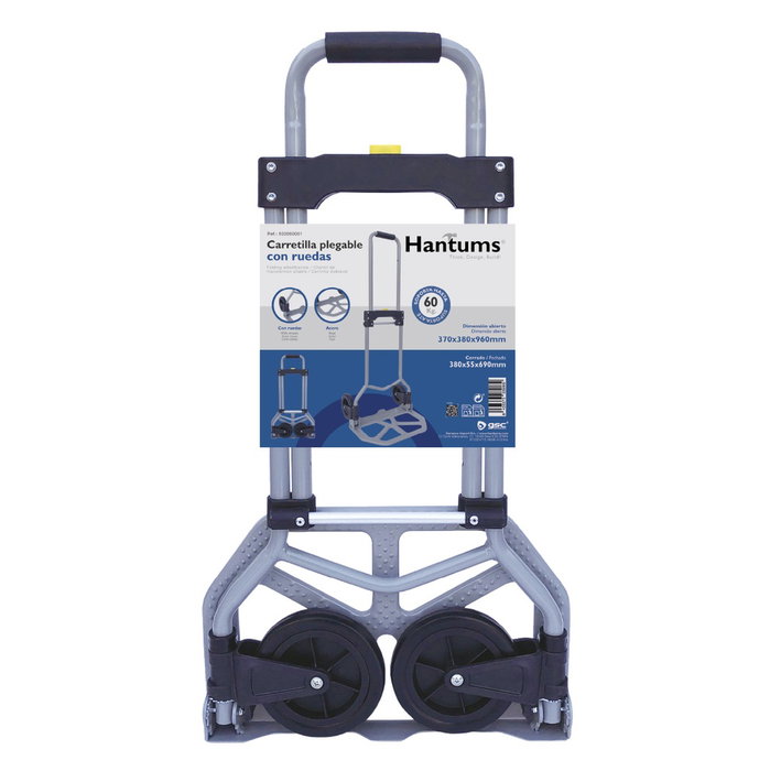 Hantums Carretilla plegable Max. 60kg Hantums Carretilla plegable Max. 60kg