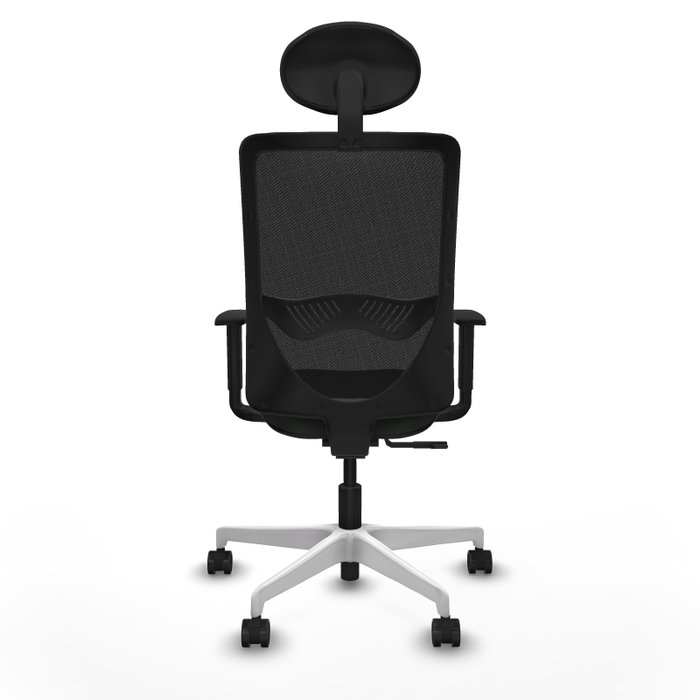 PIQUERAS Y CRESPO Silla de oficina Zulema con mecanismo Sincro y cabecero fijo, Negro PIQUERAS Y CRESPO Silla de oficina Zulema con mecanismo Sincro y cabecero fijo, Negro