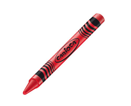 Carioca Caja 24 Ceras Pastel 42366 - Ceras de Colores Lavables, Fáciles de Afilar, Contiene 24 Piezas