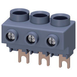 Siemens 3RV29255AB Borna de alimentación trifásica para conexión superior S00/S0