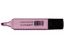 Q-connect Rotulador Fluorescente Pastel Violeta Punta Biselada 1-5mm